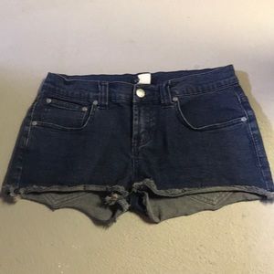 Venus cutoff jean shorts size 2 dark wash